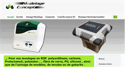 Desktop Screenshot of modelage-concept.com